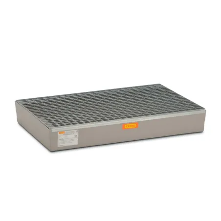 Wanna wychwytowa z kratownicą do europalet GRP 150l, 1200 x 800 x 190 mm