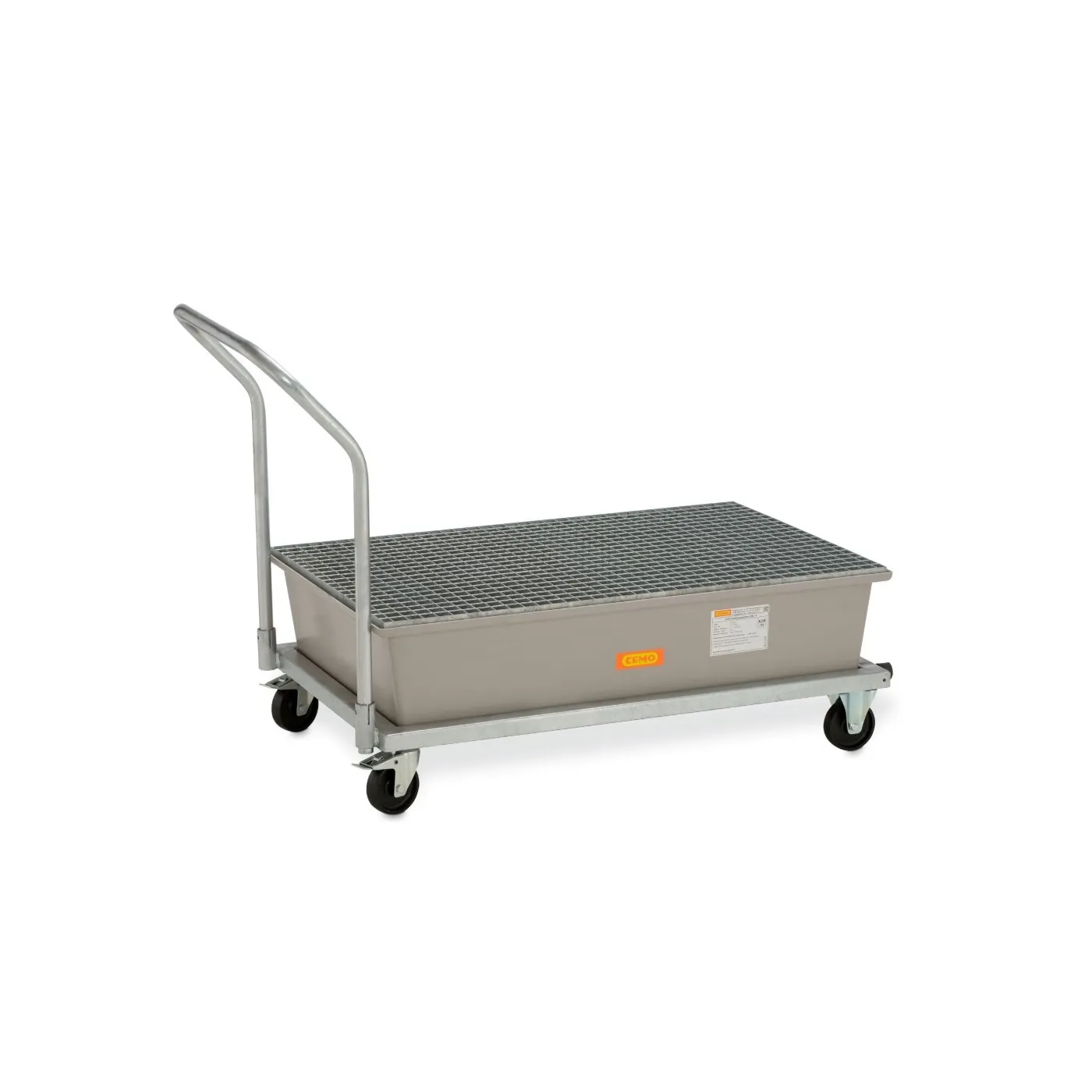 Mobliny stalowy wózek pod 2 beczki GRP 220l,1520 x 860 x 1080 mm