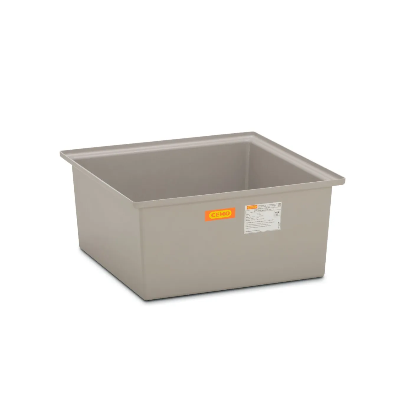 Wanna wychwytowa pod 1 beczki GRP 210l, 850 x 850 x 390 mm