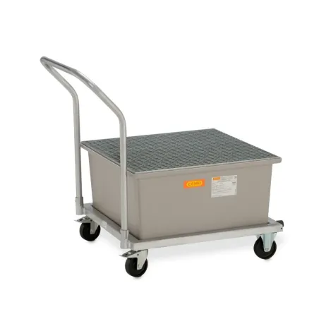 Mobliny stalowy wózek  pod 1 beczki GRP 210l, 1090 x 860 x 1080cm