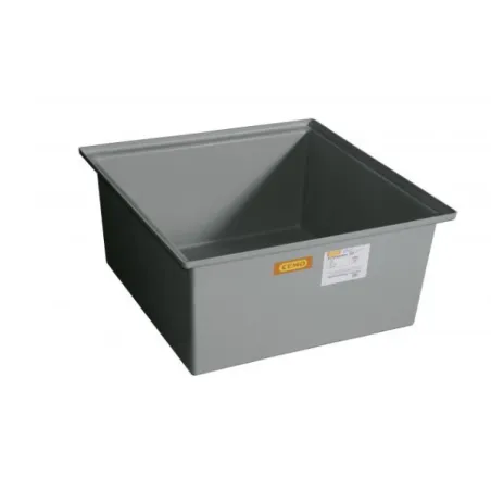Wanna wychwytowa bez kratownicy GRP 210l, 850 x 850 x 390 mm