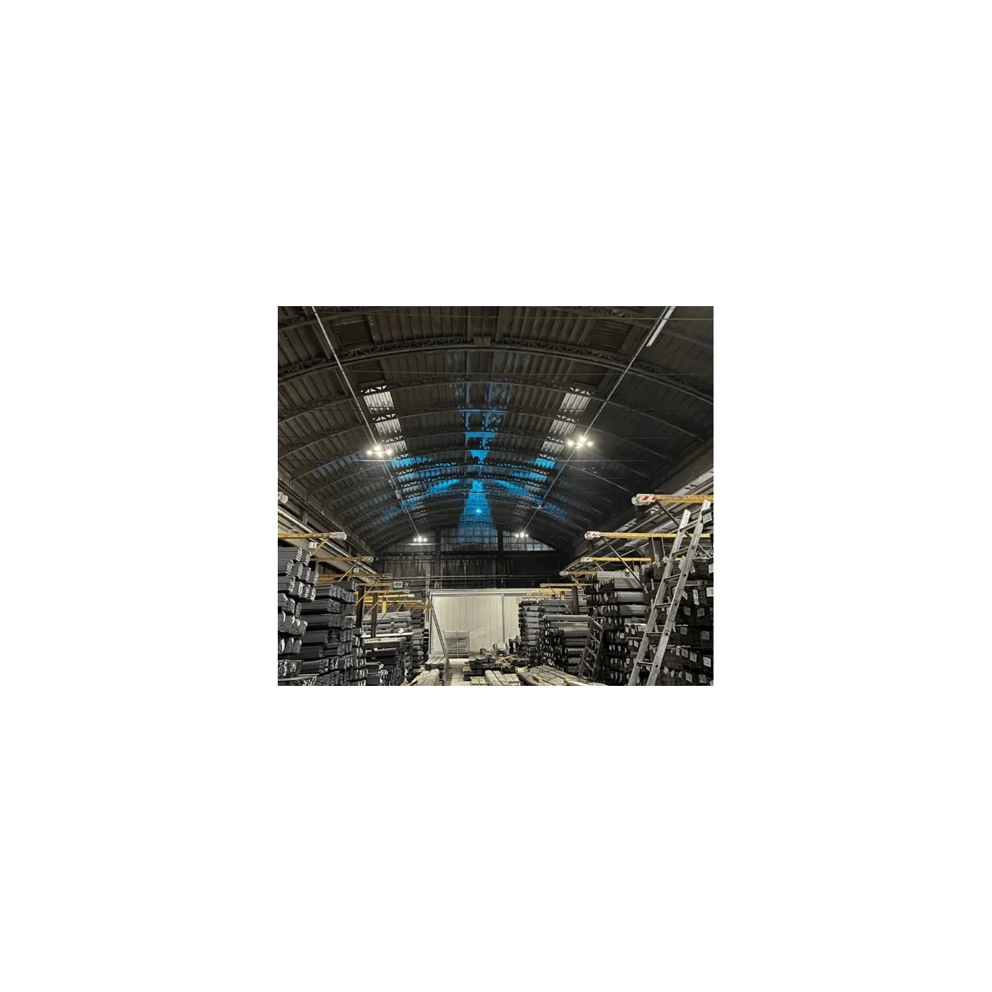 Projektor LED ROTO-FLY odstraszający ptaki z ruchomym światłem 250W